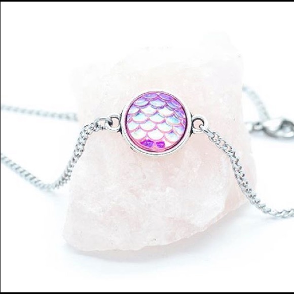 Mermaid Scale Choker Necklace - Picture 2 of 6